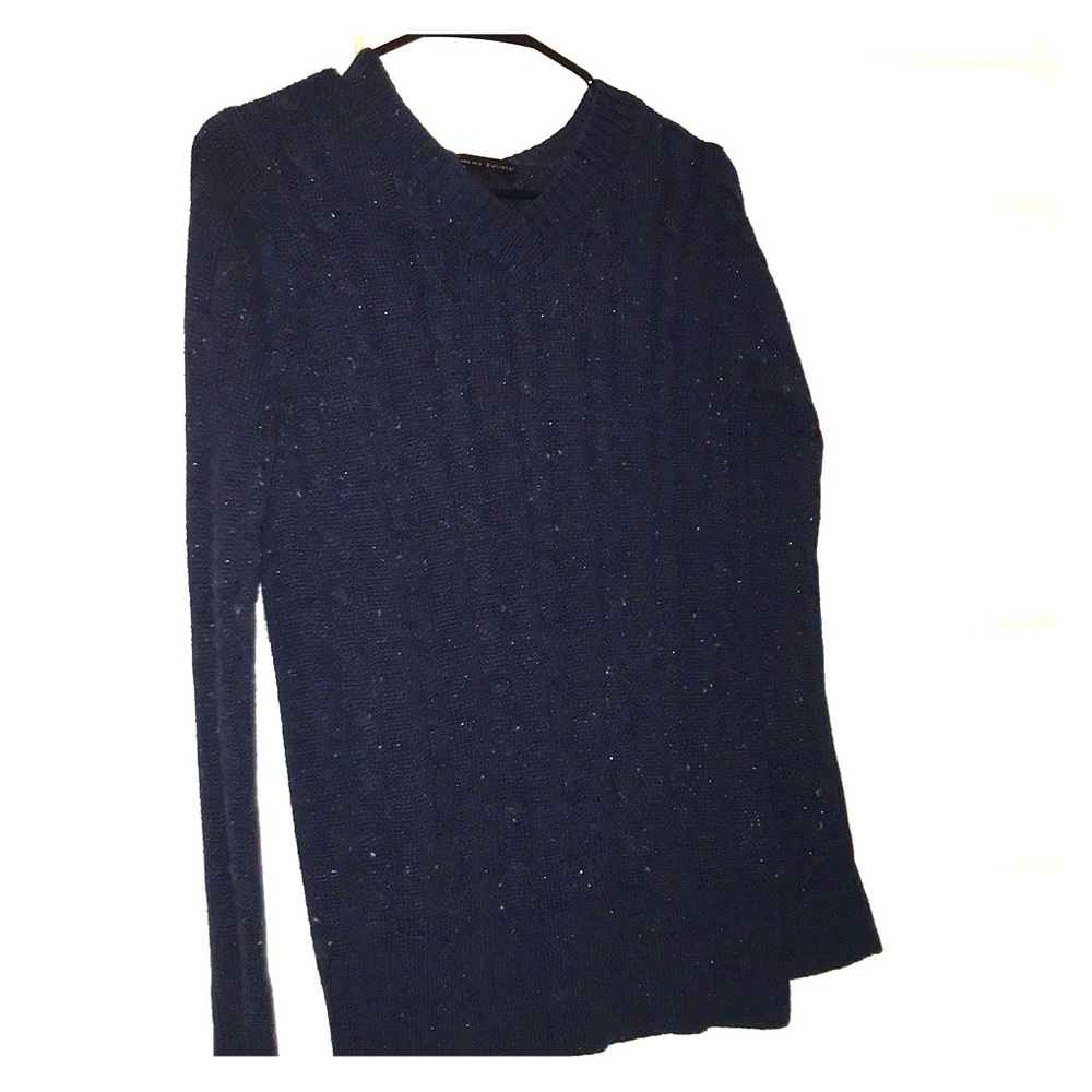 Navy sparkle sweater